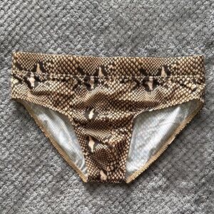Snake Print Mens Swim Brief. Charlie by MZ